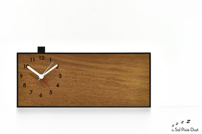 Alarm Clocks - Laser Engraved No Ticking - Table Desk Clock