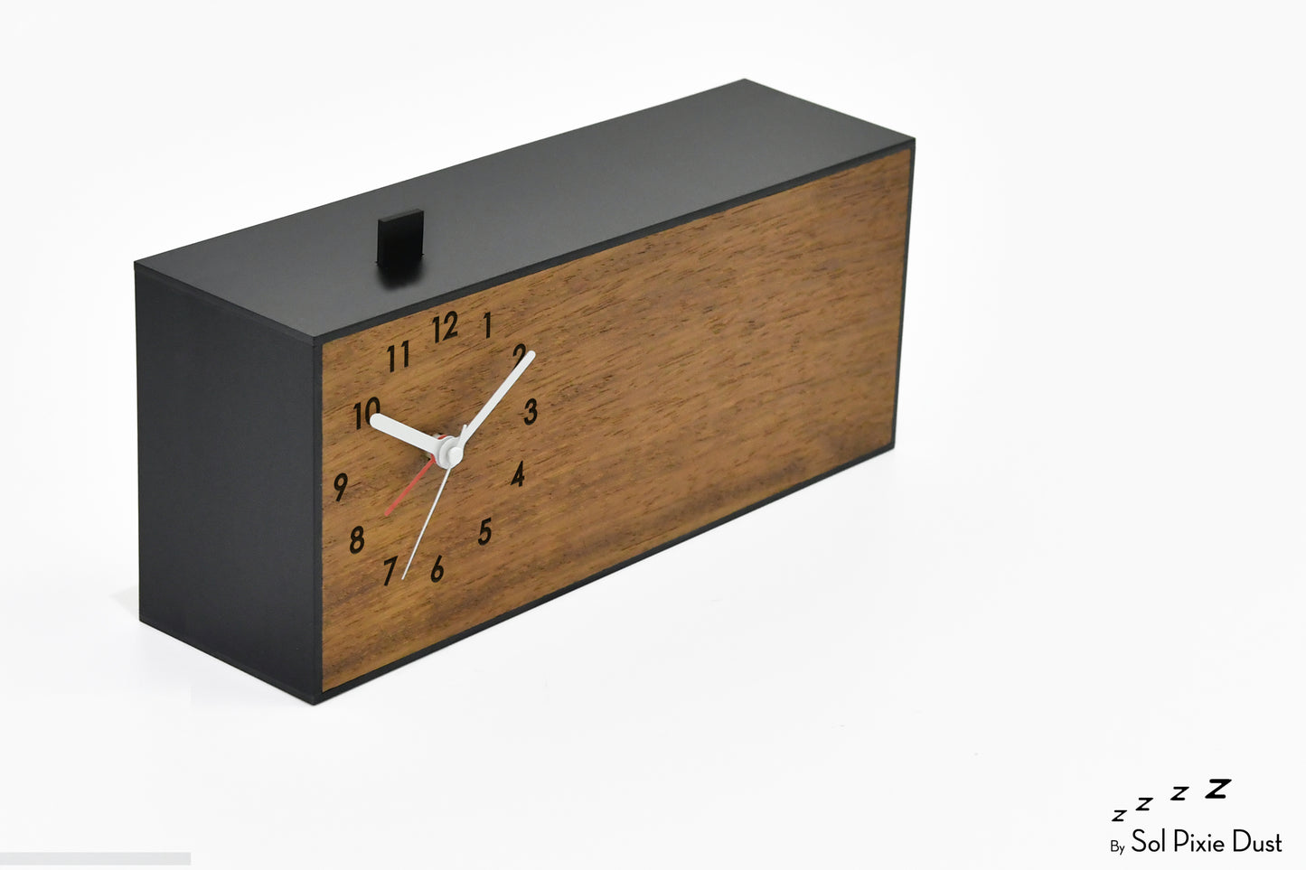 Alarm Clocks - Laser Engraved No Ticking - Table Desk Clock