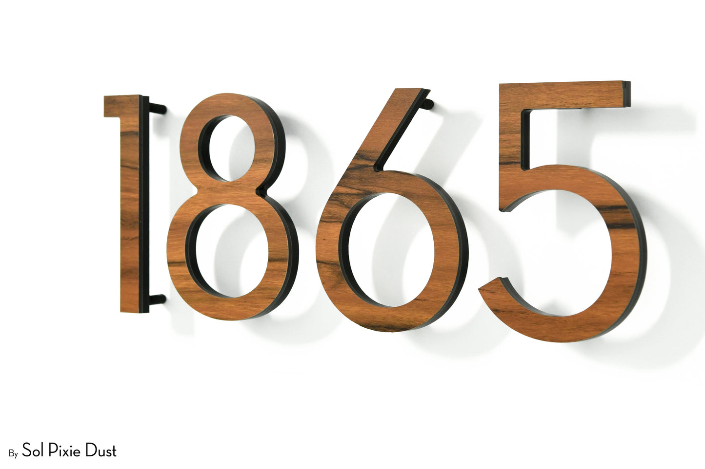 Modern House Numbers – Acrylic & Alucobond (ACP)