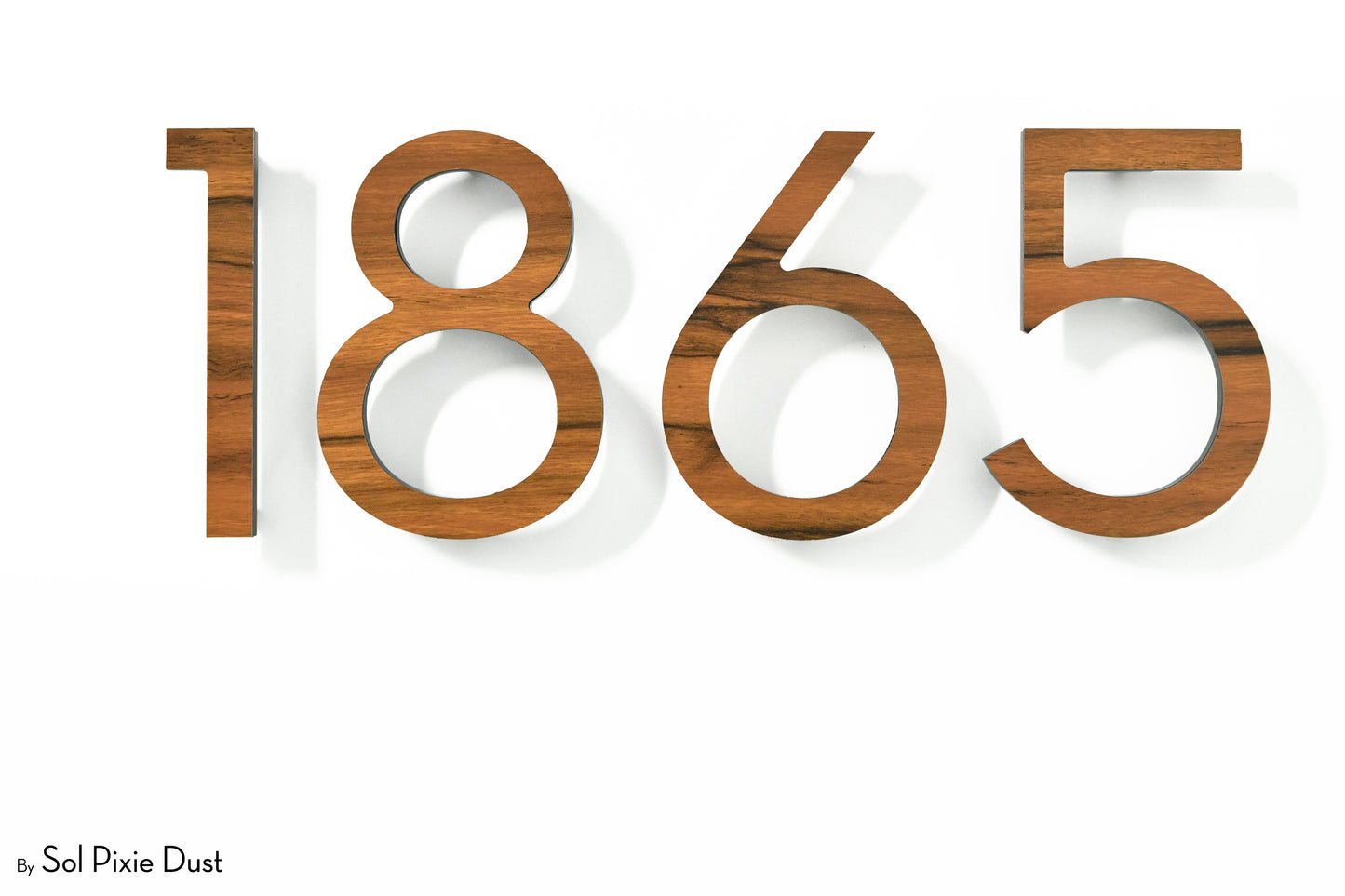 Modern House Numbers – Acrylic & Alucobond (ACP)
