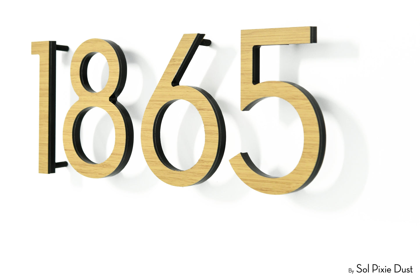 Modern House Numbers – Acrylic & Alucobond (ACP)