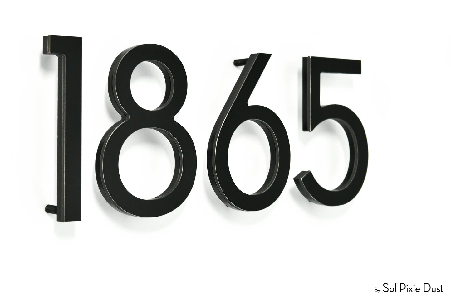 Modern House Numbers – Acrylic & Alucobond (ACP)