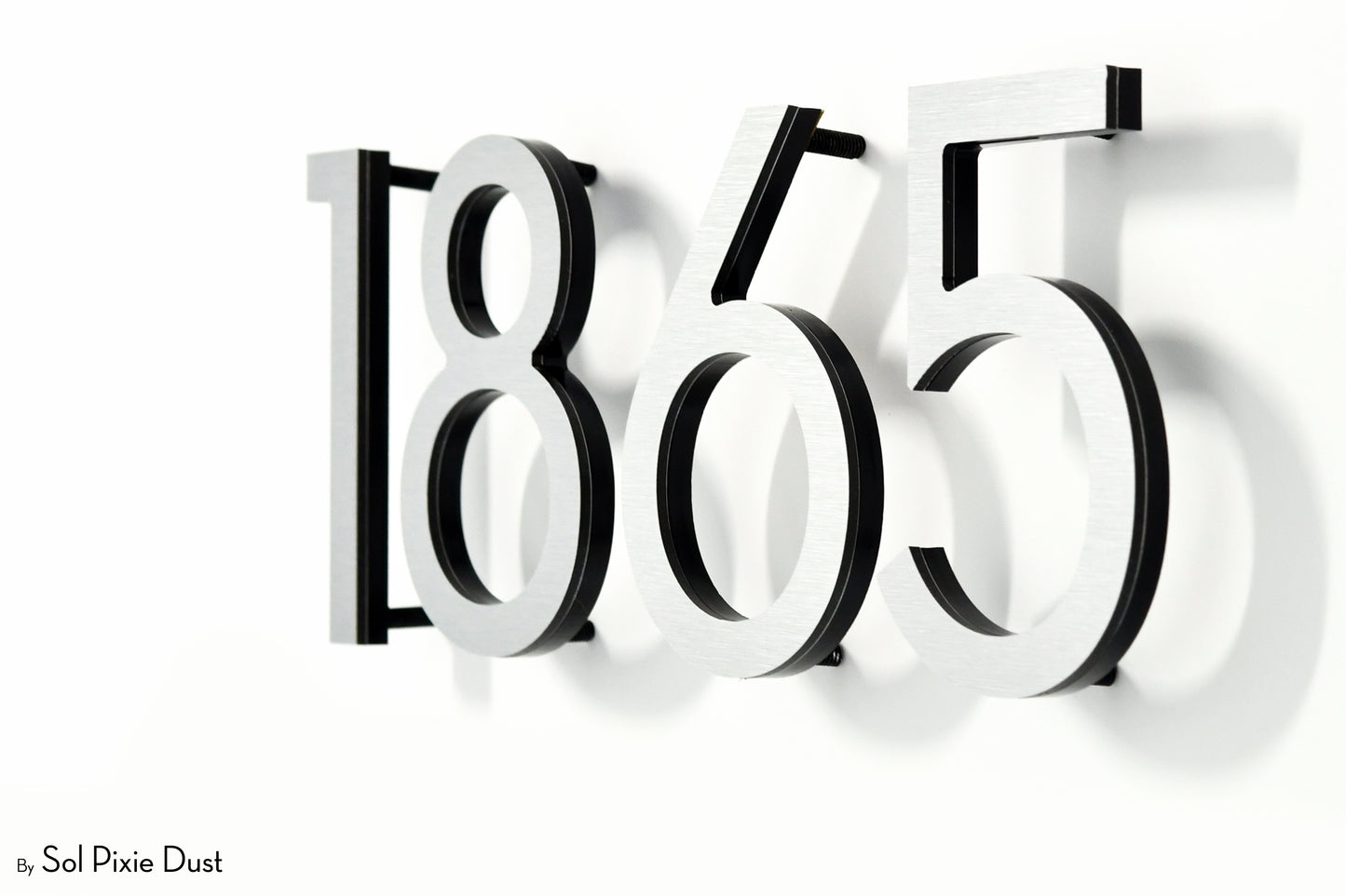 Modern House Numbers – Acrylic & Alucobond (ACP)