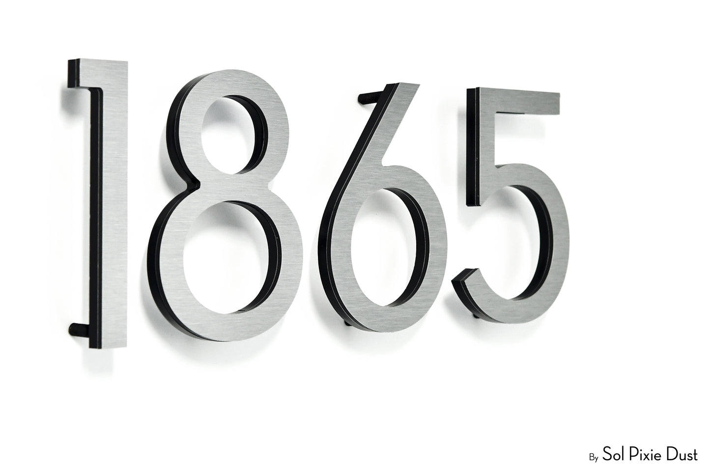Modern House Numbers – Acrylic & Alucobond (ACP)