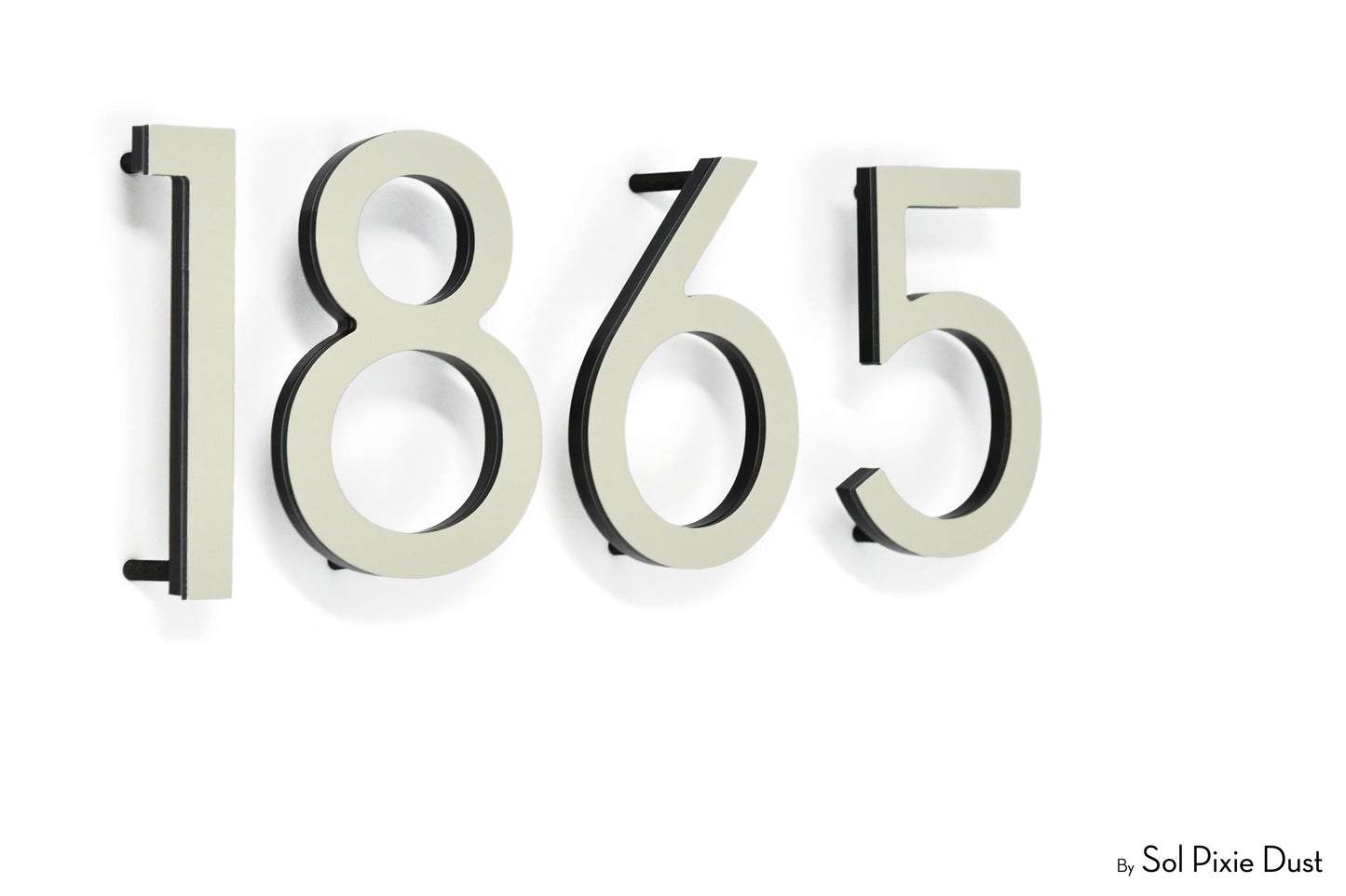 Modern House Numbers – Acrylic & Alucobond (ACP)