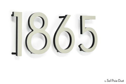 Modern House Numbers – Acrylic & Alucobond (ACP)
