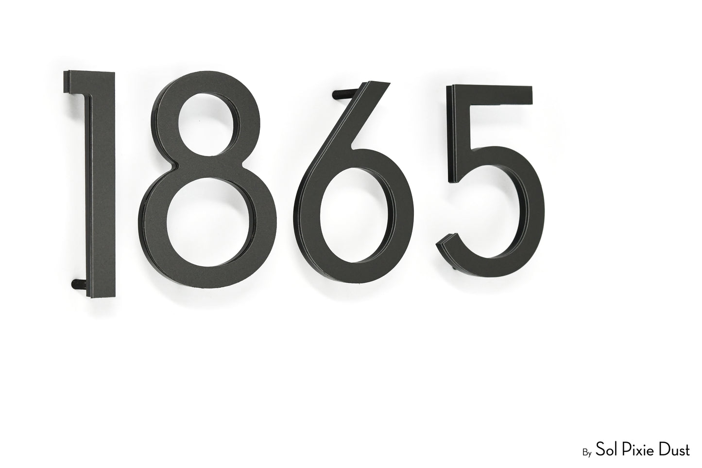 Modern House Numbers – Acrylic & Alucobond (ACP)