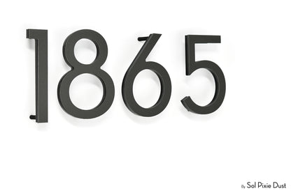Modern House Numbers – Acrylic & Alucobond (ACP)