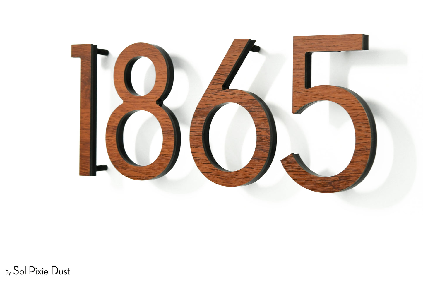 Modern House Numbers – Acrylic & Alucobond (ACP)