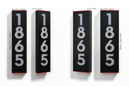 Hollow Aluminum Address Plaques - LED Signs