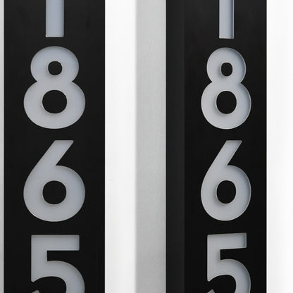Hollow Aluminum Address Plaques - LED Signs