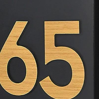 Hollow Aluminum Address Plaques - LED Signs