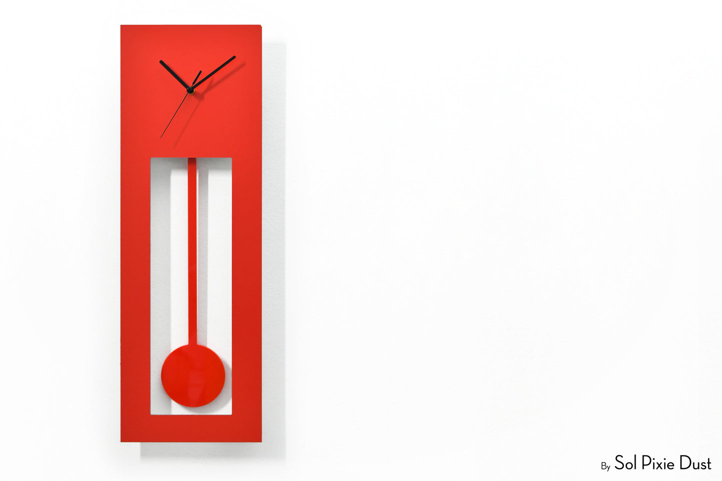 Bluntly Alucobond Grandfather Pendulum - Wall Clock / Table Clock