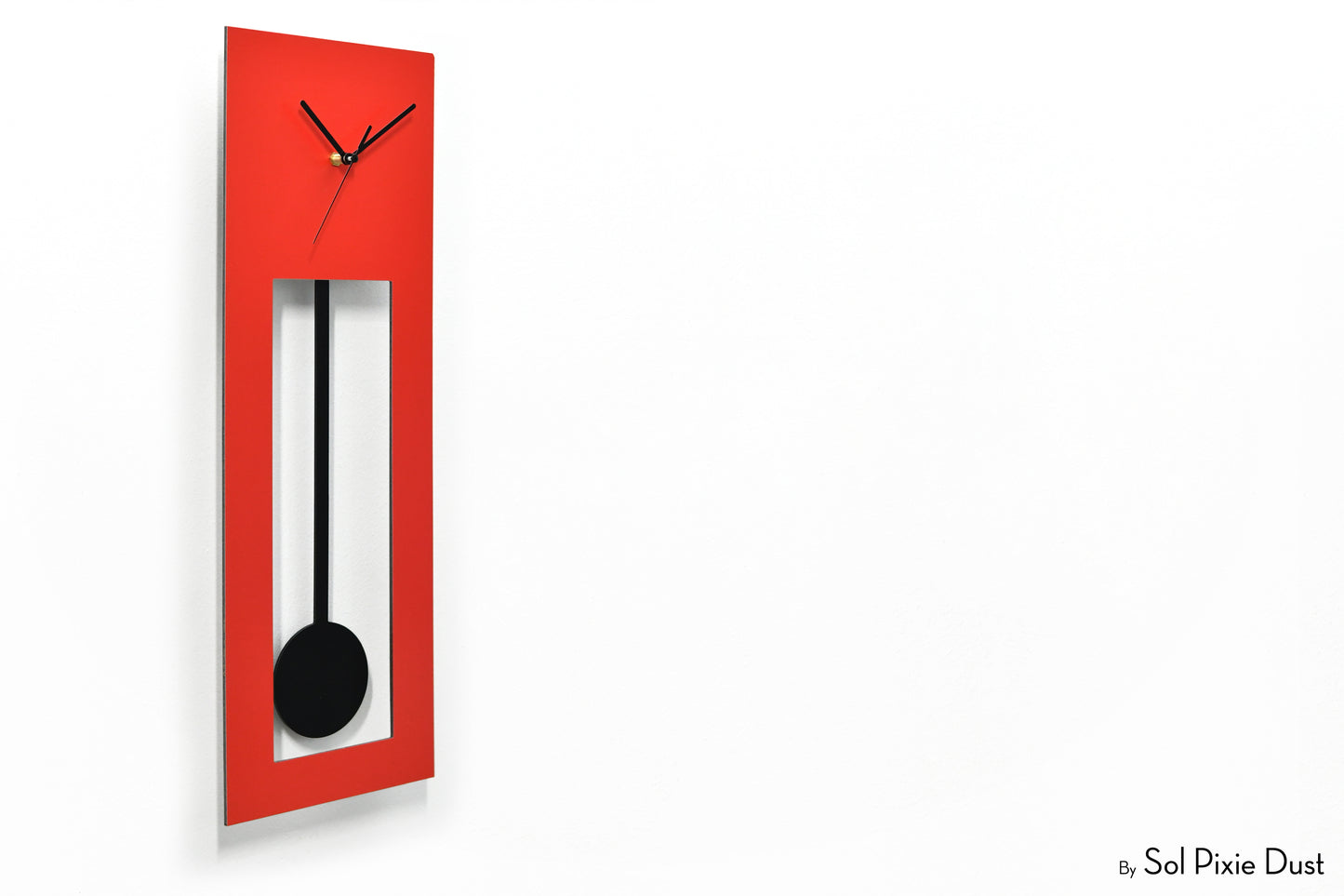 Bluntly Alucobond Grandfather Pendulum - Wall Clock / Table Clock