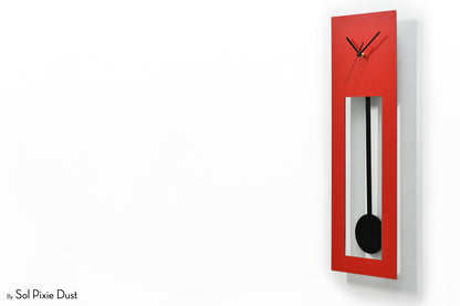 Bluntly Alucobond Grandfather Pendulum - Wall Clock / Table Clock
