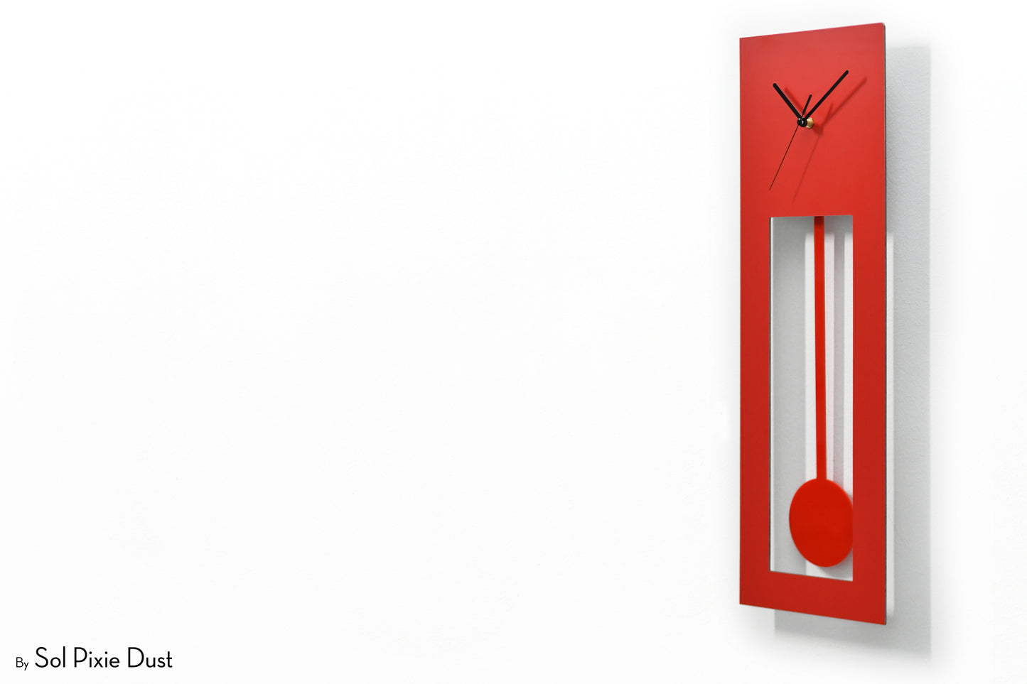 Bluntly Alucobond Grandfather Pendulum - Wall Clock / Table Clock