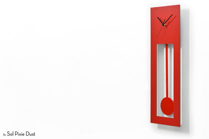 Bluntly Alucobond Grandfather Pendulum - Wall Clock / Table Clock