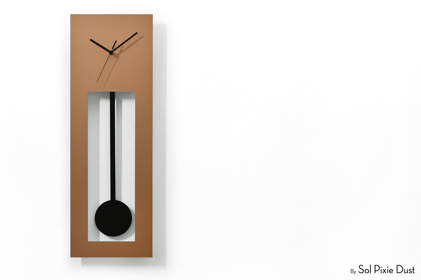 Bluntly Alucobond Grandfather Pendulum - Wall Clock / Table Clock