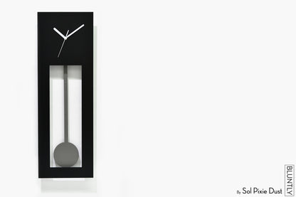 Bluntly Acrylic Grandfather Pendulum - Wall Clock / Table Clock