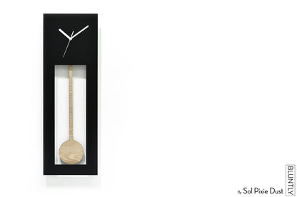 Bluntly Acrylic Grandfather Pendulum - Wall Clock / Table Clock