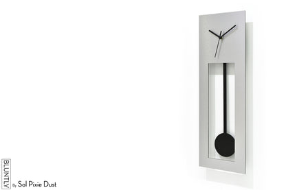 Bluntly Alucobond Grandfather Pendulum - Wall Clock / Table Clock