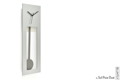 Bluntly Alucobond Grandfather Pendulum - Wall Clock / Table Clock