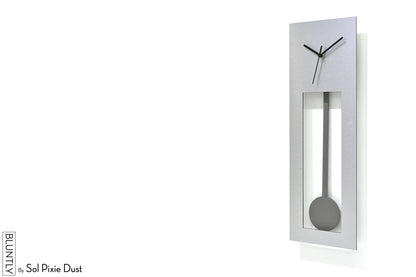 Bluntly Alucobond Grandfather Pendulum - Wall Clock / Table Clock