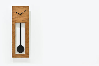 Bluntly Plywood Grandfather Pendulum - Wall Clock / Table Clock