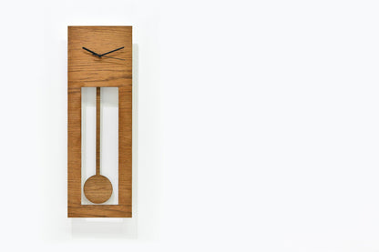 Bluntly Plywood Grandfather Pendulum - Wall Clock / Table Clock