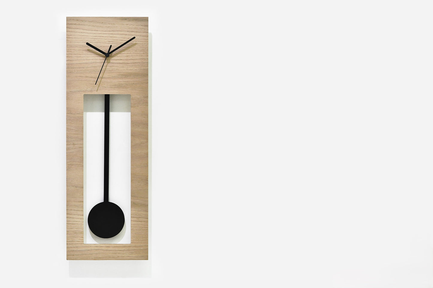 Bluntly Plywood Grandfather Pendulum - Wall Clock / Table Clock