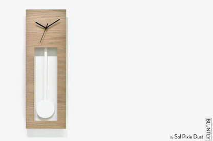 Bluntly Plywood Grandfather Pendulum - Wall Clock / Table Clock