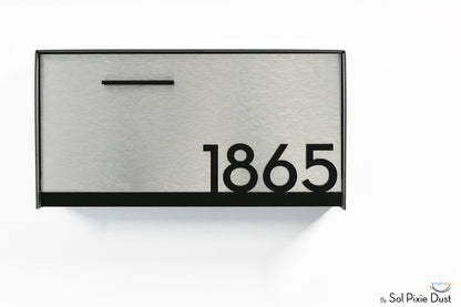 Modern Wall Mounted Mailbox Type 3