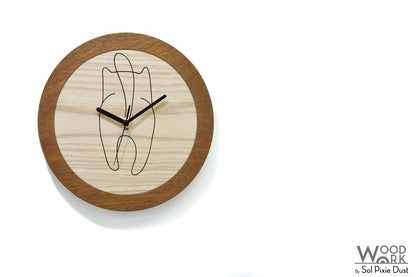 Wooden Round Clocks