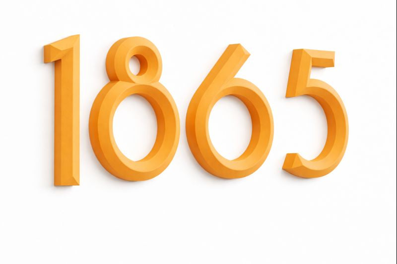 Minimal 3D House Numbers – Modern House Numbers