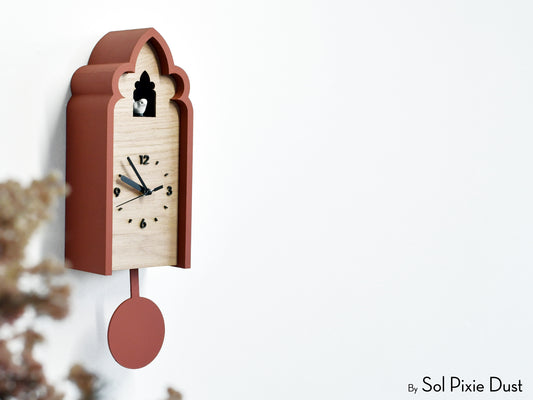 Cusped Arch Modern Cuckoo Clocks – The Arch Series