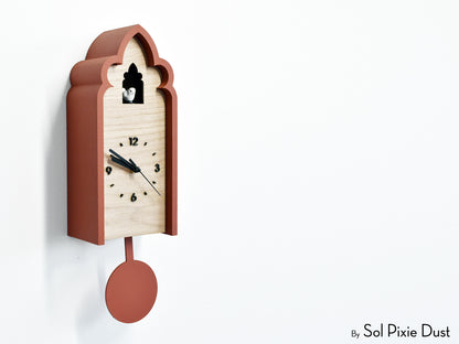 Cusped Arch Modern Cuckoo Clocks – The Arch Series