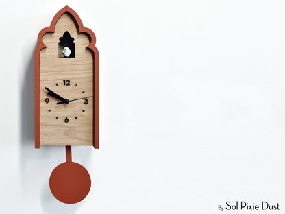 Cusped Arch Modern Cuckoo Clocks – The Arch Series