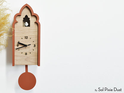 Cusped Arch Modern Cuckoo Clocks – The Arch Series