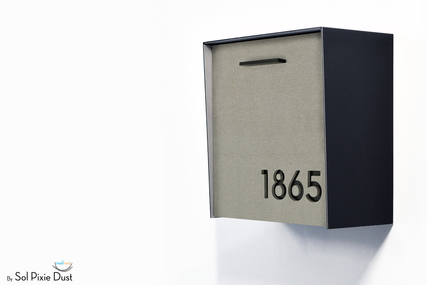 Type 1 - Wall Mounted Mailbox with Custom Door Styles & Body Colors