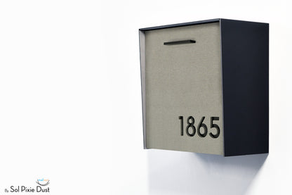 Type 1 - Wall Mounted Mailbox with Custom Door Styles & Body Colors