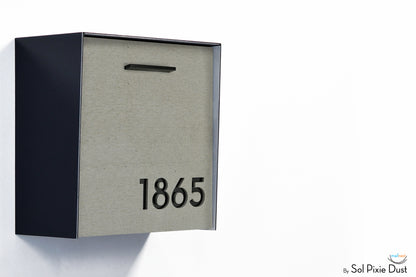 Type 1 - Wall Mounted Mailbox with Custom Door Styles & Body Colors