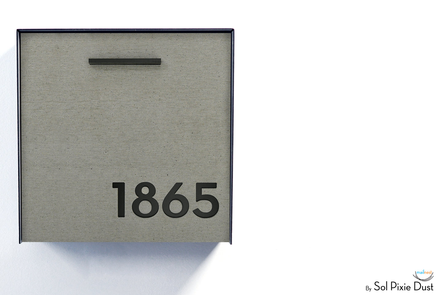 Type 1 - Wall Mounted Mailbox with Custom Door Styles & Body Colors