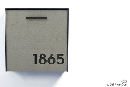Type 1 - Wall Mounted Mailbox with Custom Door Styles & Body Colors
