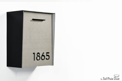 Modern Wall Mounted Mailbox Type 2