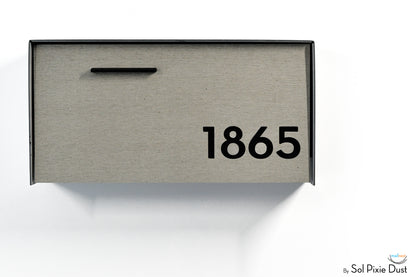 Modern Wall Mounted Mailbox Type 3