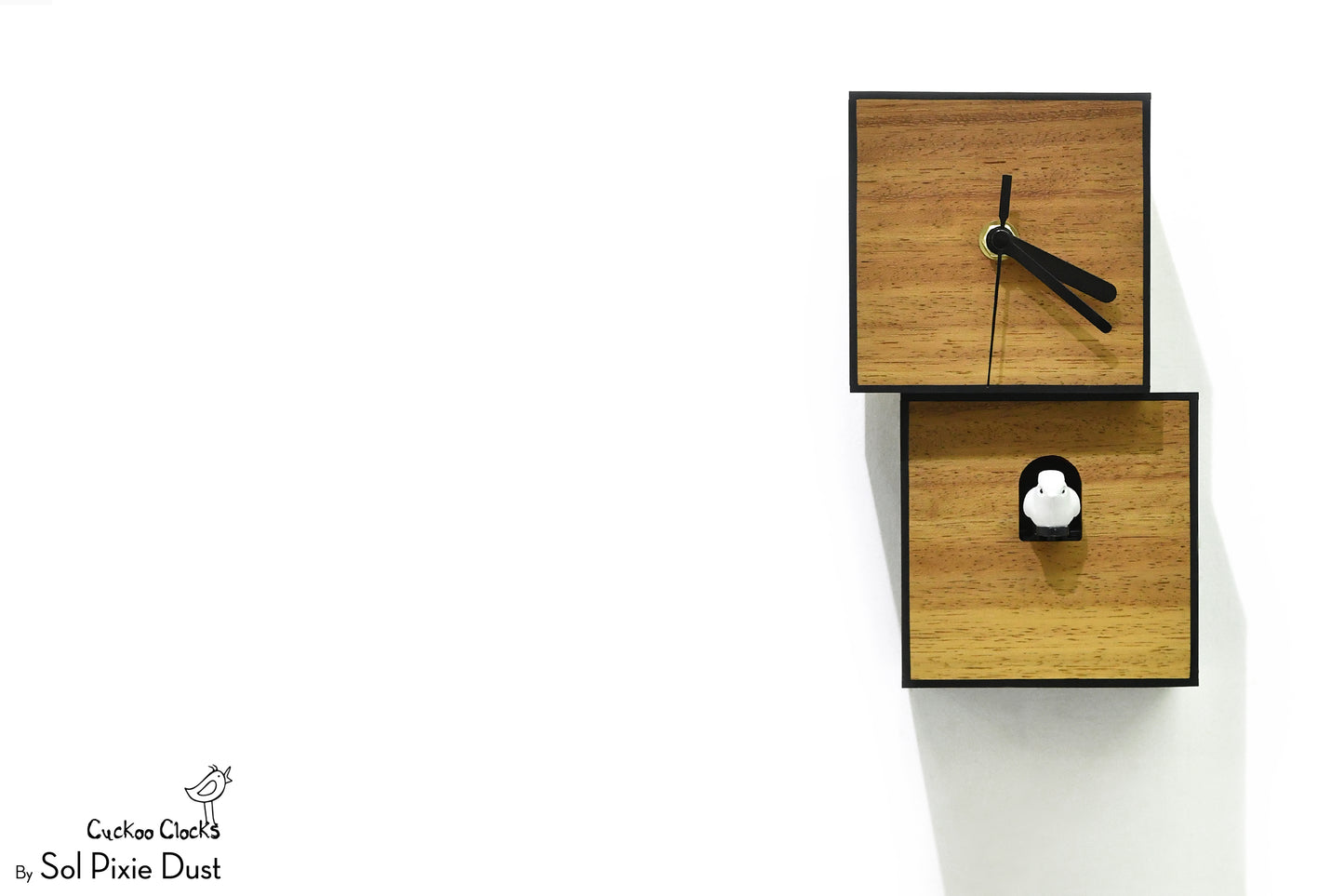 Cuckoo Clock City Two Story - Modern Cuckoo Bird Clock