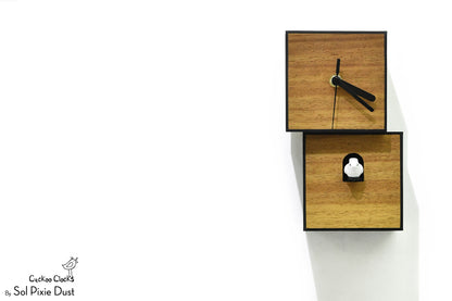 Cuckoo Clock City Two Story - Modern Cuckoo Bird Clock