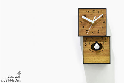 Cuckoo Clock City Two Story - Modern Cuckoo Bird Clock