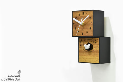 Cuckoo Clock City Two Story - Modern Cuckoo Bird Clock