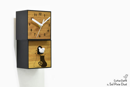 Cuckoo Clock City Two Story - Modern Cuckoo Bird Clock